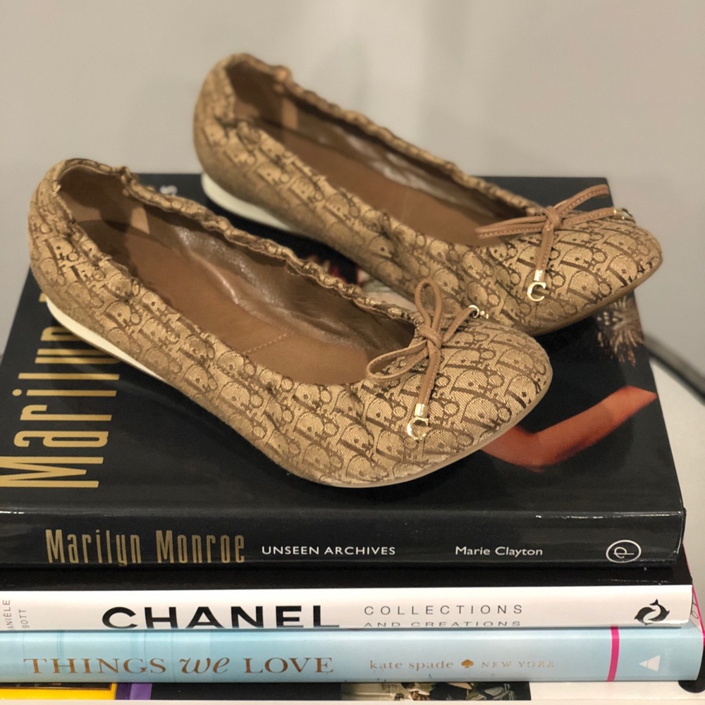 Dior signature ballet flats